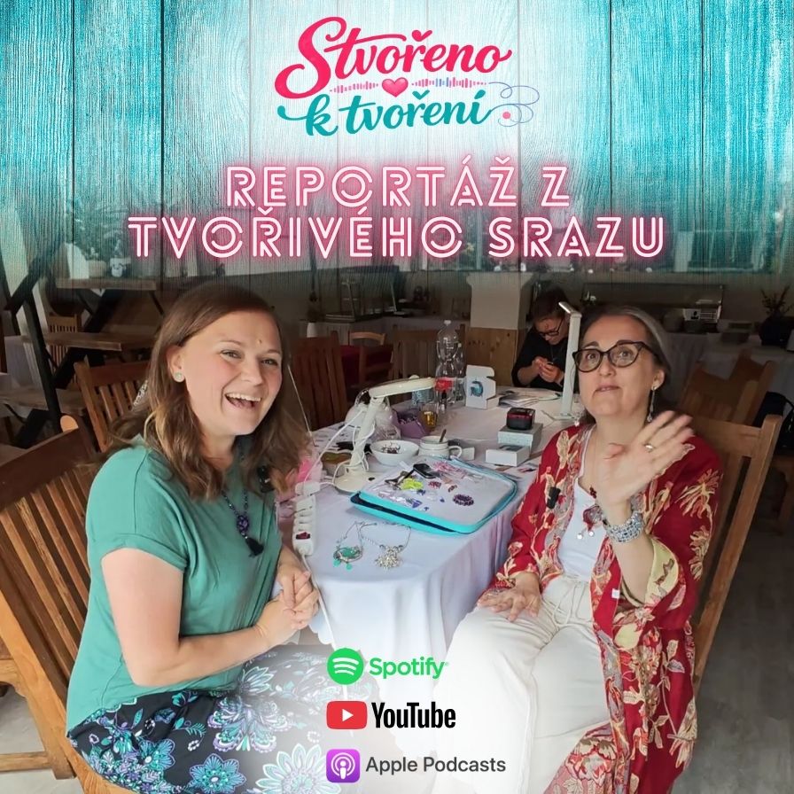 Stvořeno k tvoření - logo & podcast grafika
